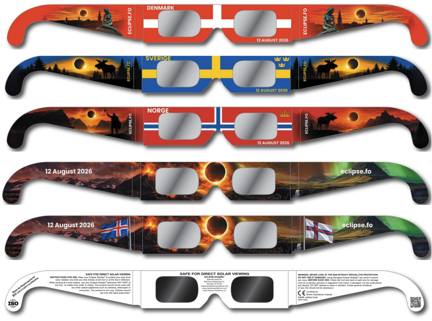 Solformørkelsesbriller
